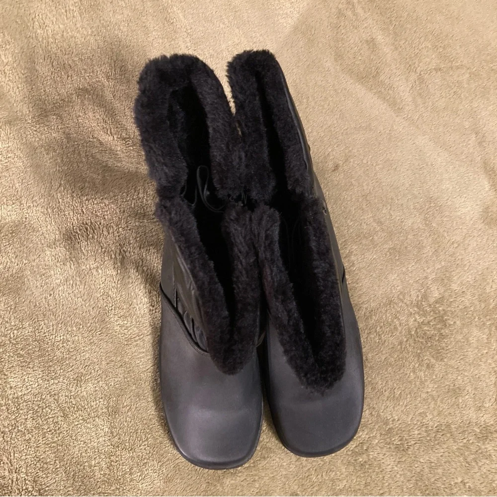 NIB Vintage Judith Sport Joanne Waterproof Boots Faux Fur Size 9M